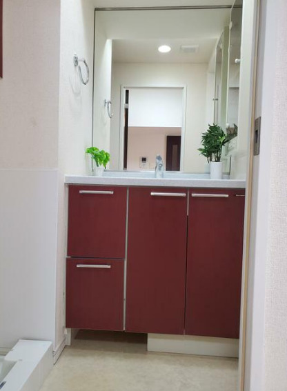 洗面設備　洗面所です