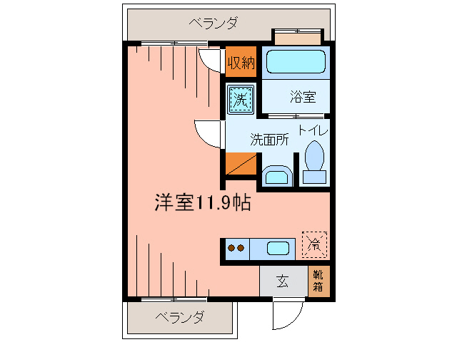 KURASUKA 宜野湾の間取り写真