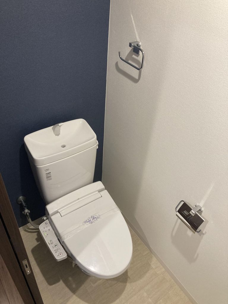 地下鉄箱崎線 呉服町駅 徒歩9分 13階建 築11年のトイレ写真