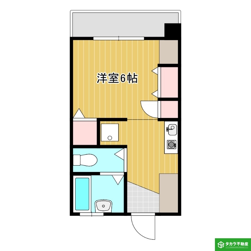 金池ビルの間取り写真