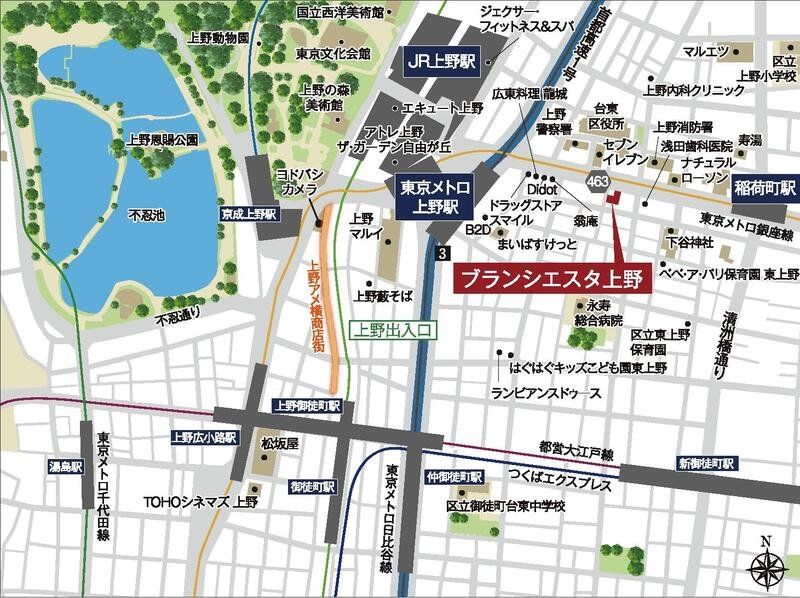 東京メトロ日比谷線 上野駅 徒歩3分 13階建 築2年のその他写真