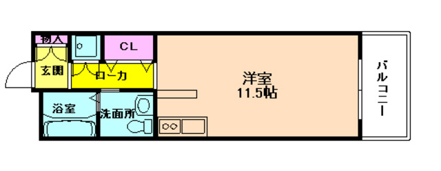 ルナコート塚本の間取り写真