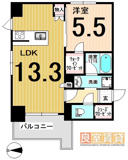 プレサンスロジェ丸の内IIの間取り写真