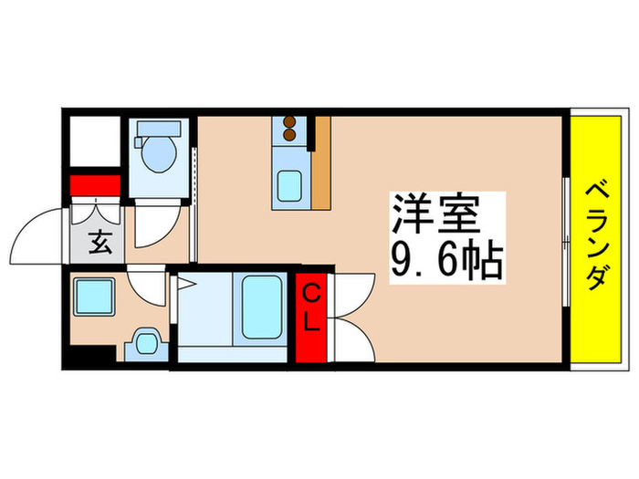 パインタワーの間取り写真