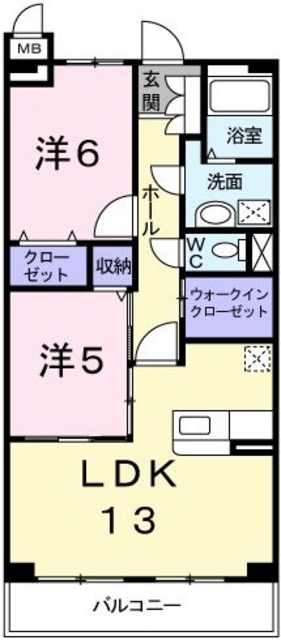 リシアンサス ポピーの間取り写真