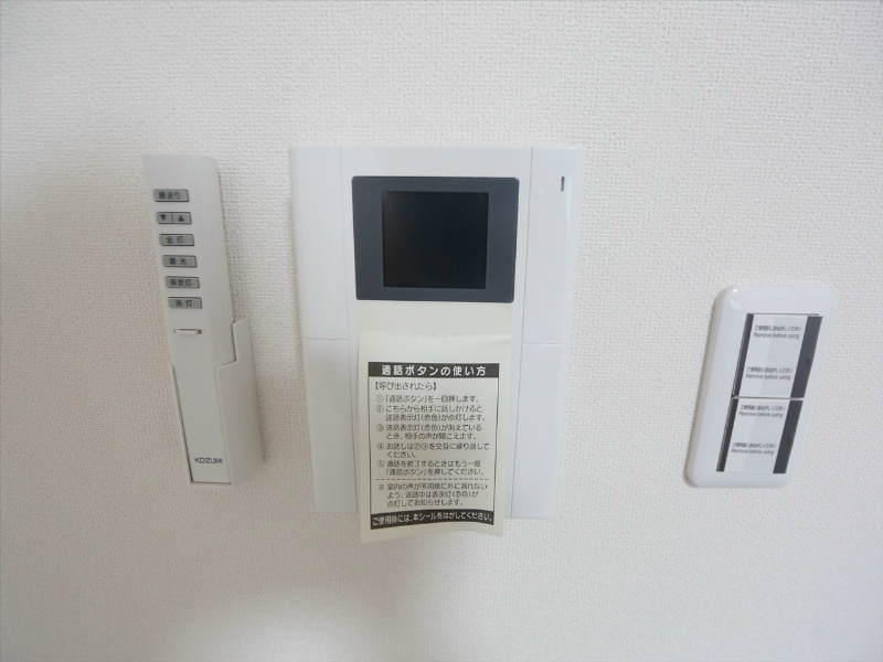 セキュリティ　セキュリティ　TVモニター付インターホン