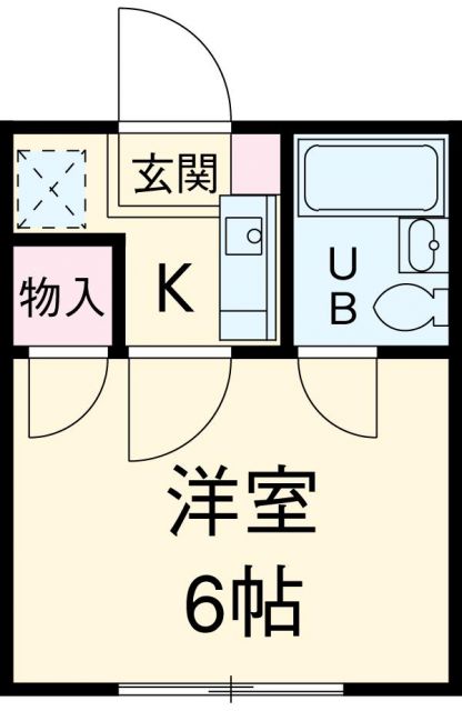 コーポK5の間取り写真