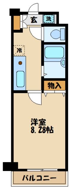 ドルフ喜多見の間取り写真