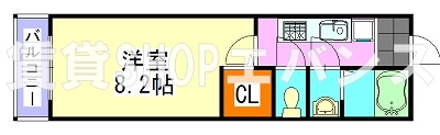 SパレスIIの間取り写真