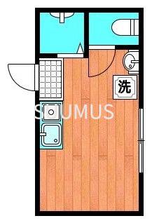 ＪＲ中央線 大久保駅 徒歩3分 2階建 築18年の間取り写真