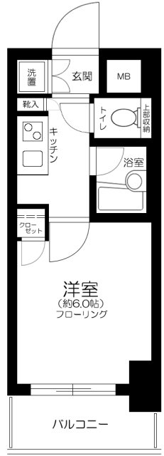 パレステュディオ神楽坂の間取り写真