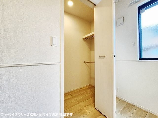 収納　施工イメージです。