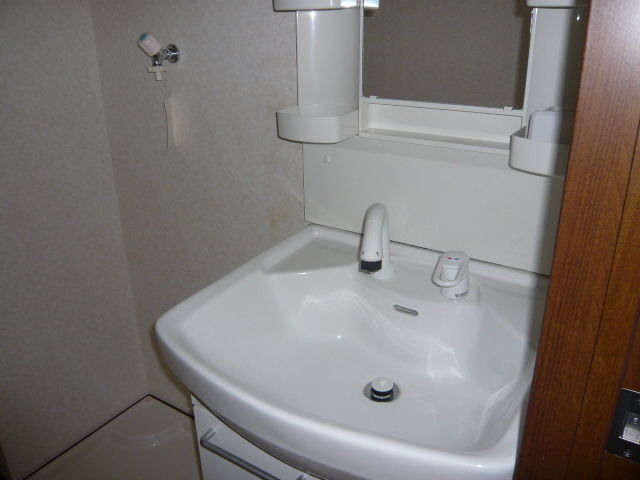 洗面設備　朝シャンできますぅ～