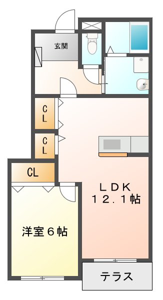 セレッソＫの間取り