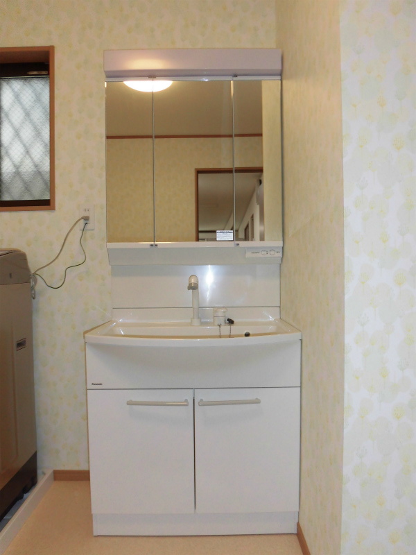 洗面設備　洗面スペース５ヶ所