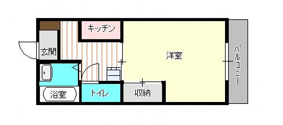 前橋市下細井町のマンションの間取り