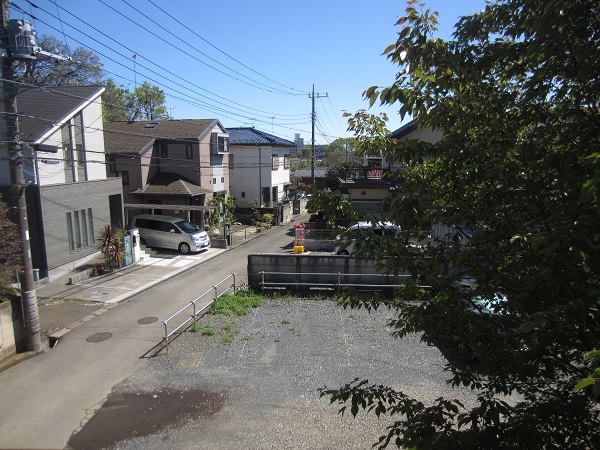 【東久留米市小山のアパートの眺望】