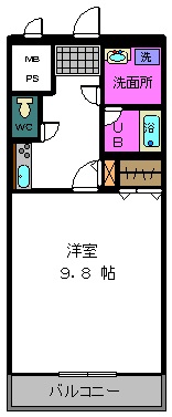 太田市新井町のマンションの間取り