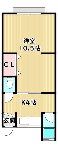 山田マンションの間取り