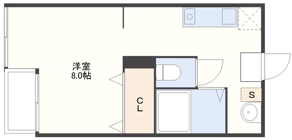 メゾンド橋口の間取り