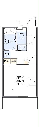 レオパレス池垣の間取り