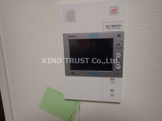 セキュリティ　モニターホン付きで安心