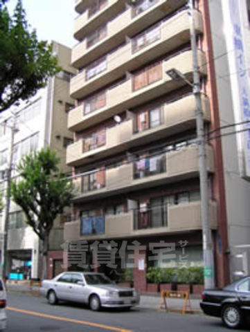 大阪市中央区内淡路町のマンションの建物外観