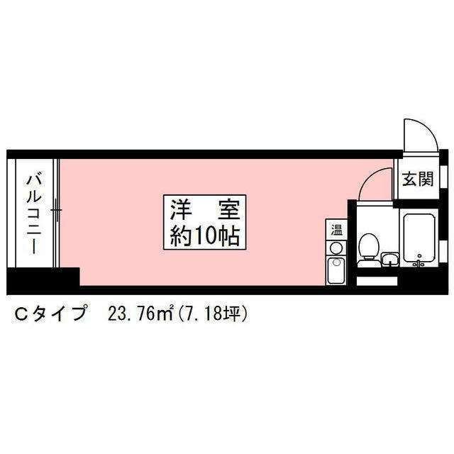 コートハウスツジの間取り