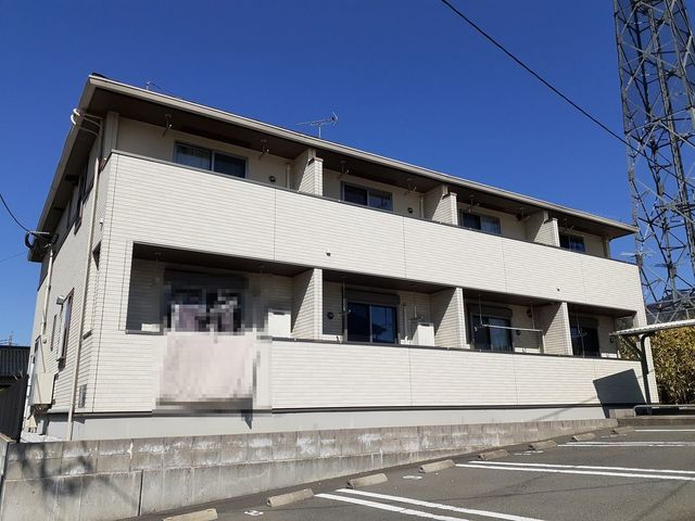 北九州市小倉南区下石田のアパートの建物外観