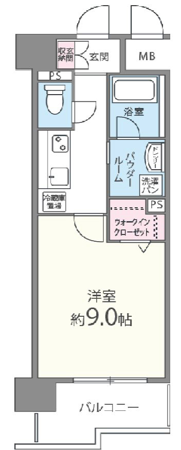 グランドゥール敷津の間取り