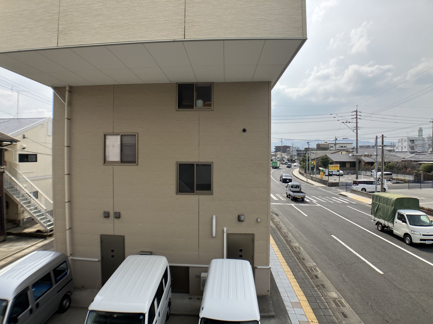 【鹿児島市東谷山のマンションの眺望】