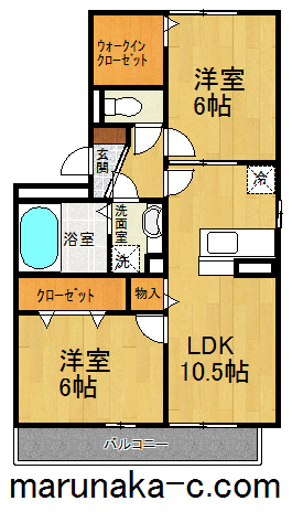 ダイヤモンドムーンの間取り