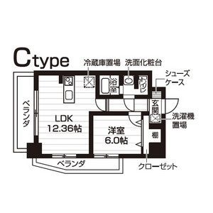 Nasic仙台東口の間取り