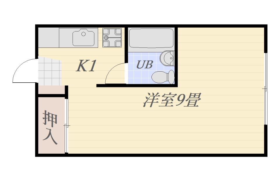 白沢ビルの間取り