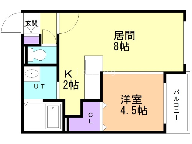 キングハウス豊平４条９丁目の間取り