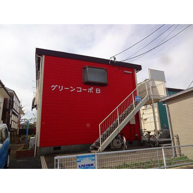 グリーンコーポBの建物外観