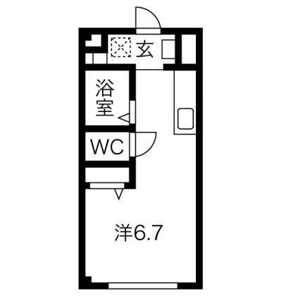 パレス鎌倉の間取り