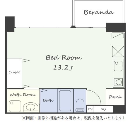 姫路市南今宿のマンションの間取り