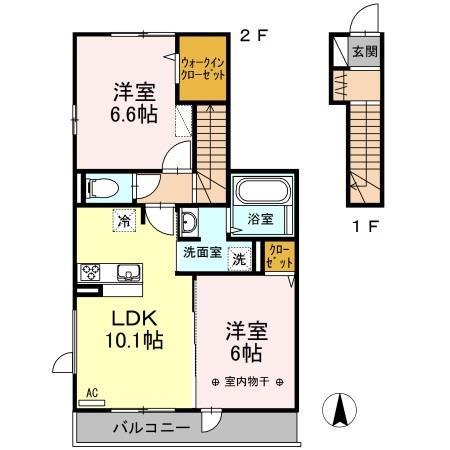 エスぺランサの間取り