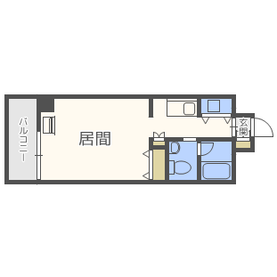 TEADA北4条の間取り