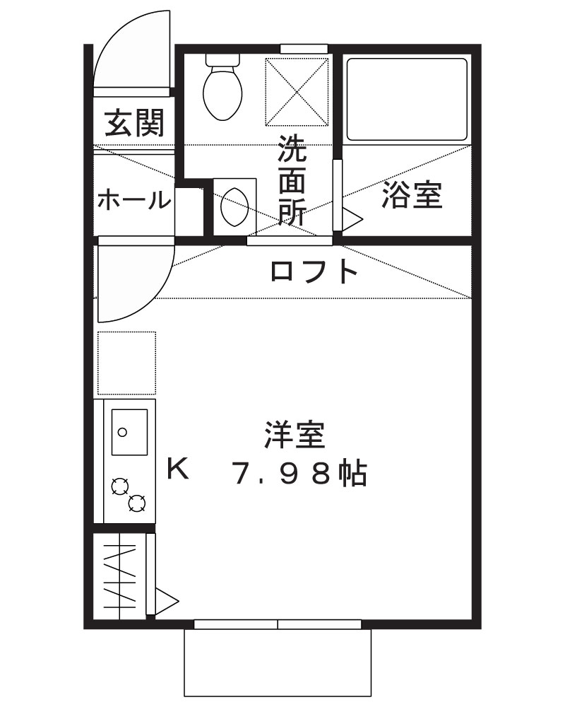 ランドヒルズ長津田の間取り