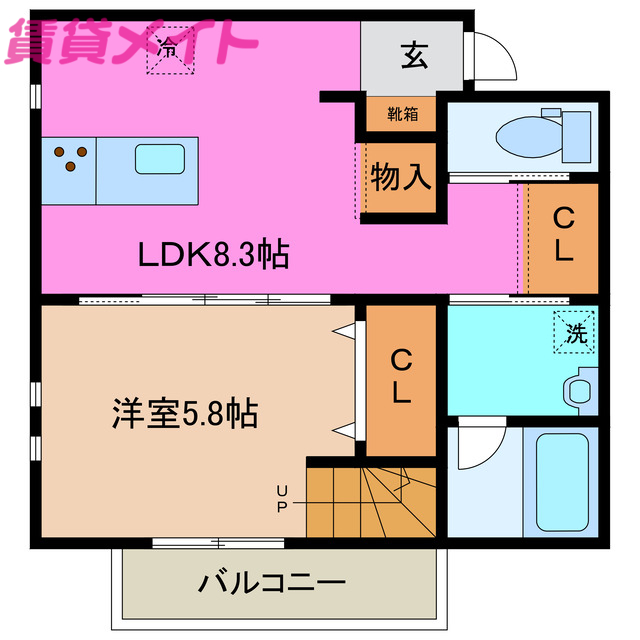 Ｌｕｍｉｅｒｅの間取り