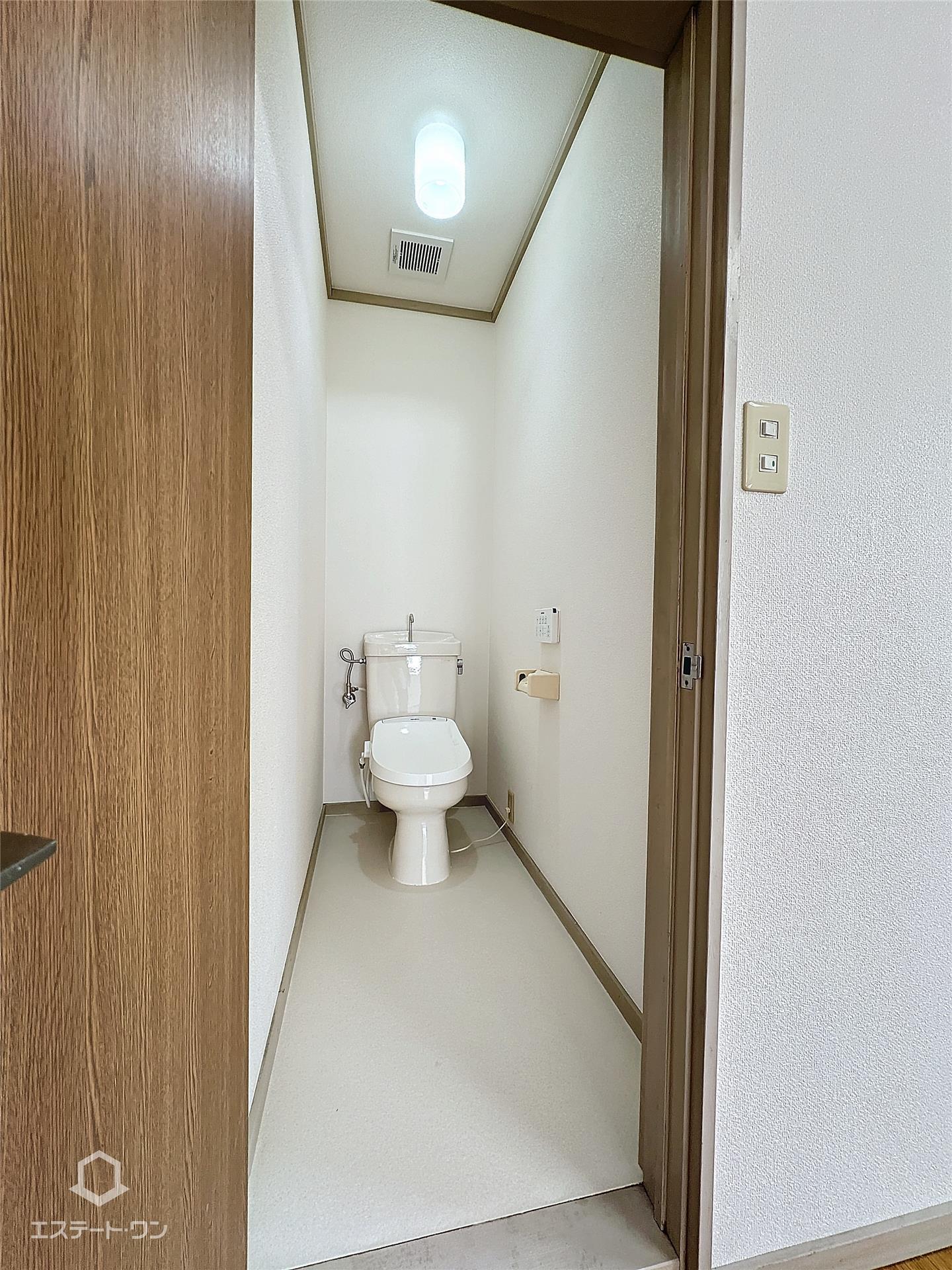 トイレ　ウォシュレット付きのトイレ◎