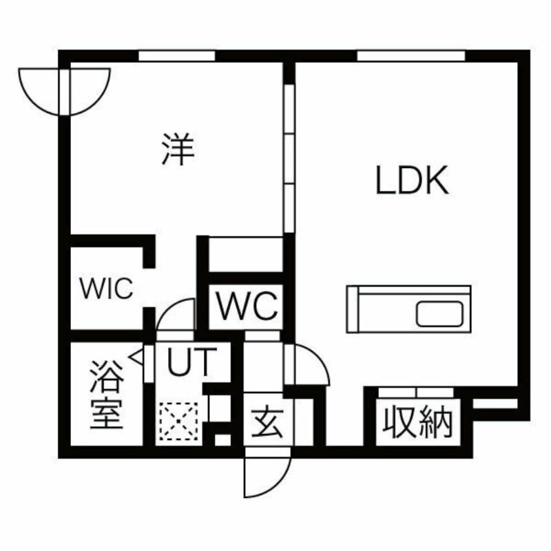 R-fino札幌桑園の間取り