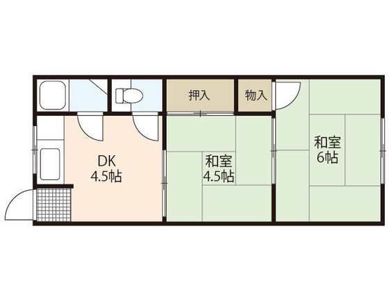 須本荘の間取り