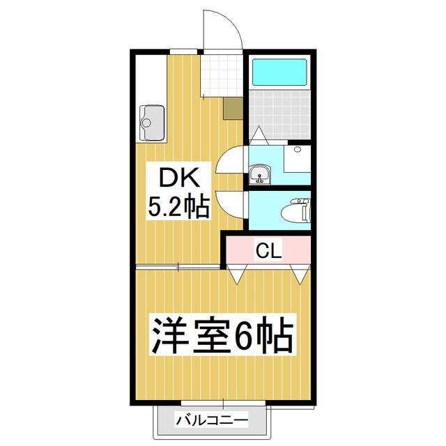 コメキエンI・IIの間取り