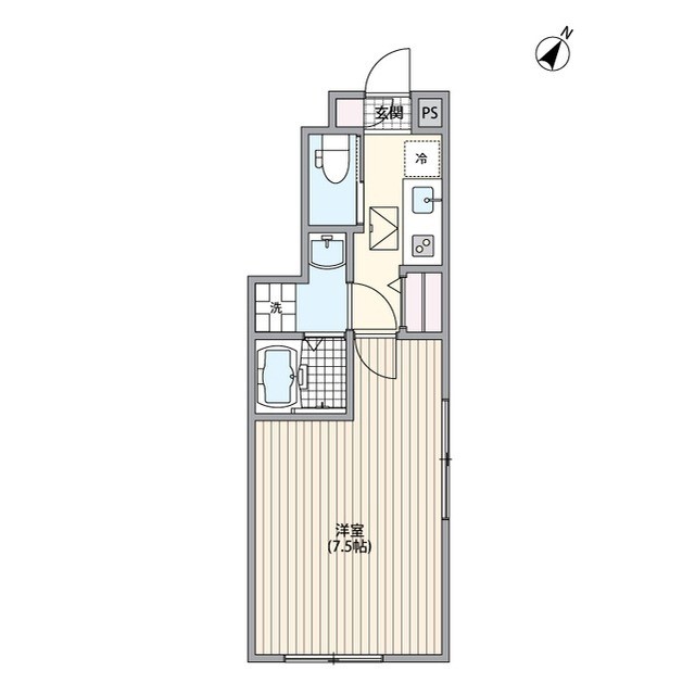 世田谷区東玉川のマンションの間取り