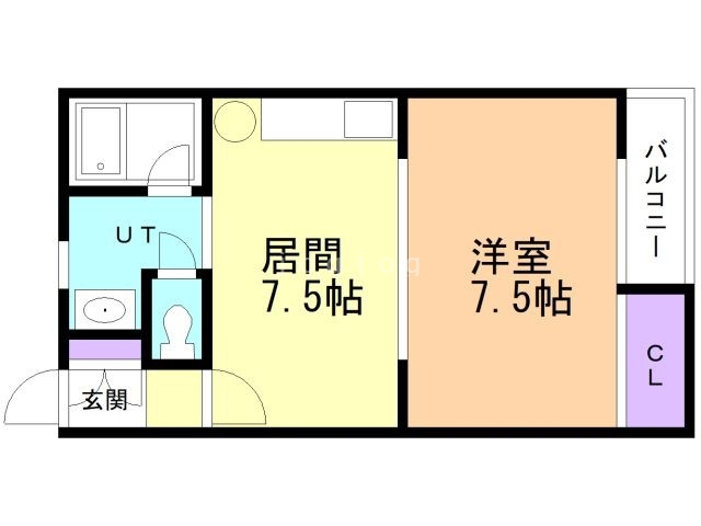 メゾン白楊館の間取り