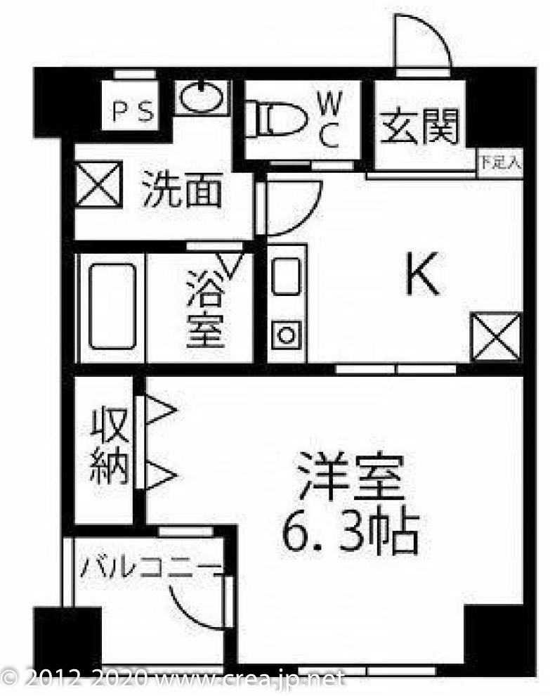 プログレスの間取り