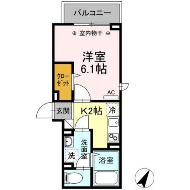 アリビオ南大沢の間取り